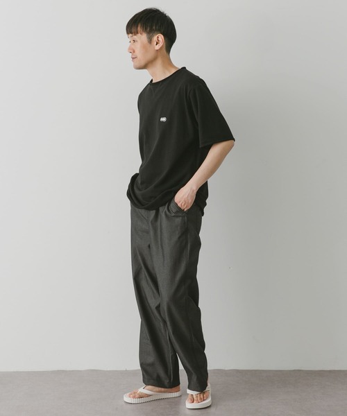 URBAN RESEARCH DOORS（アーバンリサーチドアーズ）の「『UR TECH WORKLUXE』デニム イージーパンツ（その他パンツ・メンズ・ブラック/インディゴブルー・MEDIUM/LARGE）」の12枚目の写真