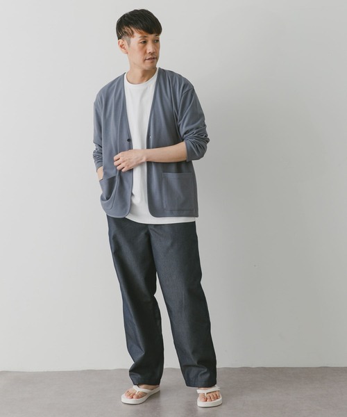 URBAN RESEARCH DOORS（アーバンリサーチドアーズ）の「『UR TECH WORKLUXE』デニム イージーパンツ（その他パンツ・メンズ・ブラック/インディゴブルー・MEDIUM/LARGE）」の22枚目の写真