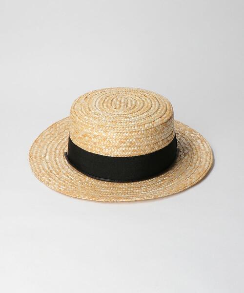 GRILLO（グリーロ）の「【別注】＜GRILLO×green label relaxing＞ストローハット（ハット・メンズ・ナチュラル・FREE）」の2枚目の写真