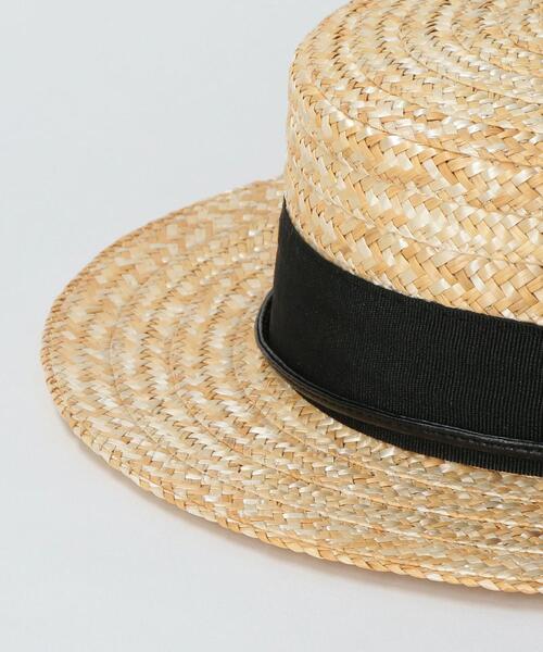 GRILLO（グリーロ）の「【別注】＜GRILLO×green label relaxing＞ストローハット（ハット・メンズ・ナチュラル・FREE）」の8枚目の写真