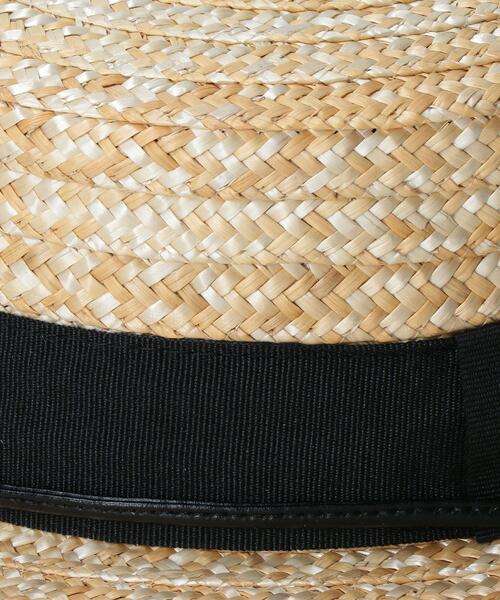 GRILLO（グリーロ）の「【別注】＜GRILLO×green label relaxing＞ストローハット（ハット・メンズ・ナチュラル・FREE）」の10枚目の写真