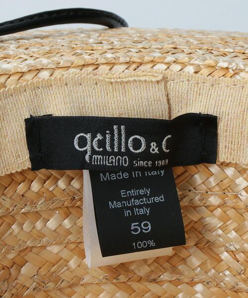 GRILLO（グリーロ）の「【別注】＜GRILLO×green label relaxing＞ストローハット（ハット・メンズ・ナチュラル・FREE）」の11枚目の写真
