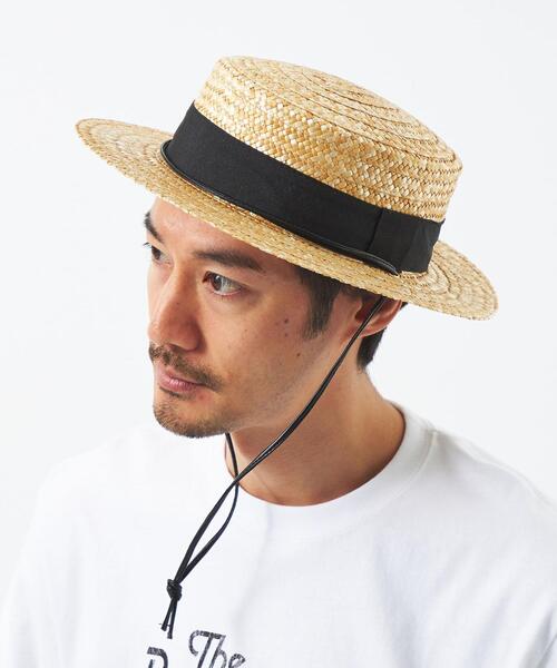 GRILLO（グリーロ）の「【別注】＜GRILLO×green label relaxing＞ストローハット（ハット・メンズ・ナチュラル・FREE）」の14枚目の写真