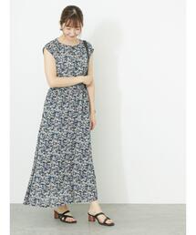 Te chichi TERRASSE | 花柄プリントワンピース(ワンピース)