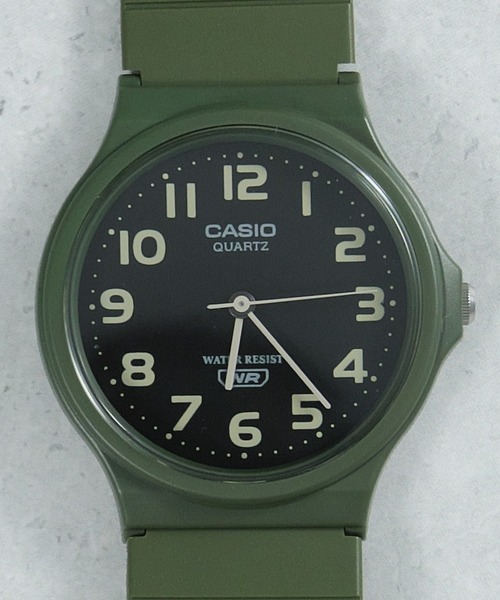 アナログ時計 CASIO MQ24UC8BDF 5000864886 CASIO カシオ：MQ-24UC アースカラー アナログウォッチ