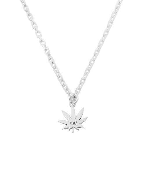 HUF（ハフ）の「PLANTLIFE NECKLACE / HUF ネックレス（ネックレス・メンズ・シルバー・O/S）」の2枚目の写真