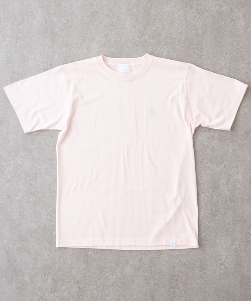 BRICK & SONS（ブリックアンドサンズ）の「&プリント半袖Tシャツ（Tシャツ/カットソー・メンズ・ロイヤルブルー/グリーン/ベビーピンク/ホワイト/ブラック/セージグリーン/ライム/イエロー/レッド/インディゴブルー/ピンク・L/S/M/XS/XL）」の10枚目の写真