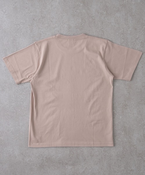 BRICK & SONS（ブリックアンドサンズ）の「&プリント半袖Tシャツ（Tシャツ/カットソー・メンズ・ロイヤルブルー/グリーン/ベビーピンク/ホワイト/ブラック/セージグリーン/ライム/イエロー/レッド/インディゴブルー/ピンク・L/S/M/XS/XL）」の17枚目の写真