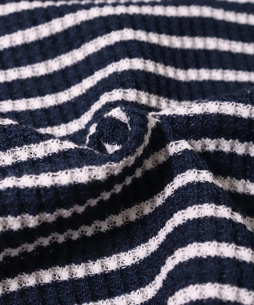 JEMORGAN（ジェーイーモーガン）の「(LK)【JEMORGAN】【パックT】ワッフル ボーダー タンクトップ（タンクトップ・メンズ・グリーン/ネイビー/ワイン/杢グレー・MEDIUM/LARGE/X-LARGE）」の22枚目の写真