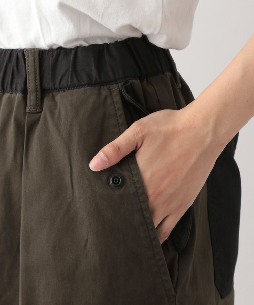 REmastered(リマスタード)の「【REmastered】リメイク風/ヴィンテージ切り替えワイドルーズカーゴパンツ/パラシュートパンツ(カーゴパンツ・メンズ・ブラック/カーキ・MEDIUM/LARGE)」の17枚目の写真