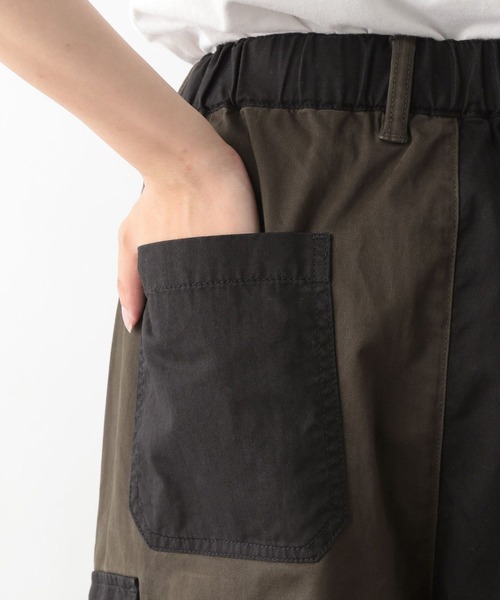 REmastered(リマスタード)の「【REmastered】リメイク風/ヴィンテージ切り替えワイドルーズカーゴパンツ/パラシュートパンツ(カーゴパンツ・メンズ・ブラック/カーキ・MEDIUM/LARGE)」の20枚目の写真