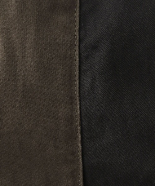 REmastered(リマスタード)の「【REmastered】リメイク風/ヴィンテージ切り替えワイドルーズカーゴパンツ/パラシュートパンツ(カーゴパンツ・メンズ・ブラック/カーキ・MEDIUM/LARGE)」の4枚目の写真