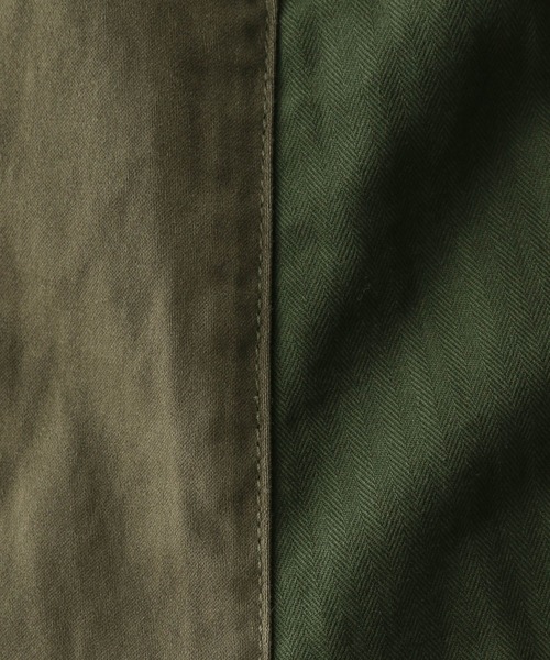 REmastered(リマスタード)の「【REmastered】リメイク風/ヴィンテージ切り替えワイドルーズカーゴパンツ/パラシュートパンツ(カーゴパンツ・メンズ・ブラック/カーキ・MEDIUM/LARGE)」の15枚目の写真