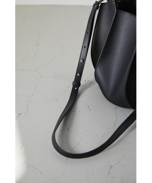 STYLEMIXER（スタイルミキサー）の「タンブリンバッグ（ショルダーバッグ・レディース・ブラック/アイボリー/ブラウン・FREE）」の13枚目の写真