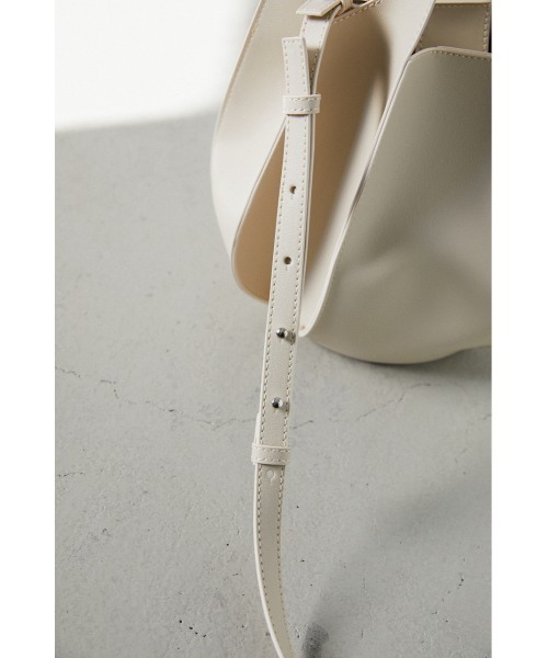 STYLEMIXER（スタイルミキサー）の「タンブリンバッグ（ショルダーバッグ・レディース・ブラック/アイボリー/ブラウン・FREE）」の7枚目の写真