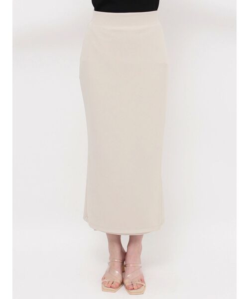 LAGUNAMOON（ラグナムーン）の「ラップスリットカットスカート（スカート・レディース・ブルー/アイボリー/ブラック・SMALL/MEDIUM）」の10枚目の写真