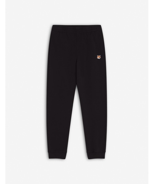 新品＊メゾンキツネ ブラックパンツ25 MAISON KITSUNE(メゾンキツネ) / 20AW/PLEATED PANTS