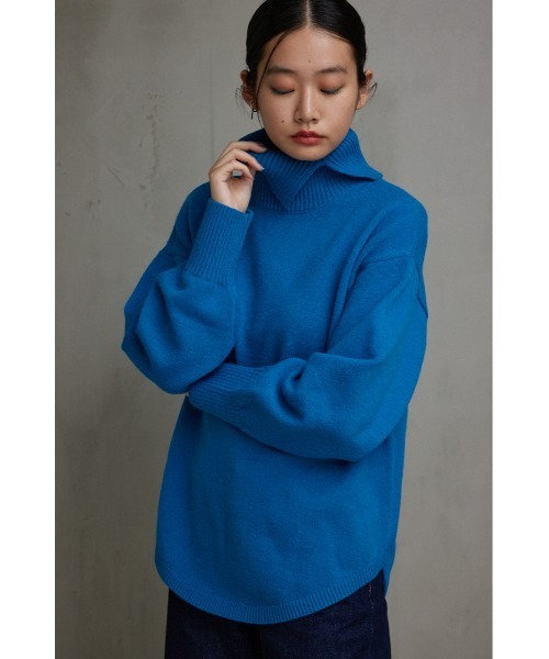 セール】ビッグタートルニットトップス（ニット/セーター）｜AZUL BY