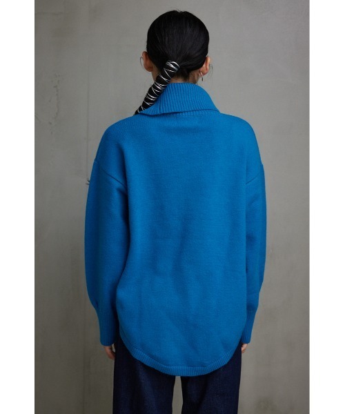 セール】ビッグタートルニットトップス（ニット/セーター）｜AZUL BY