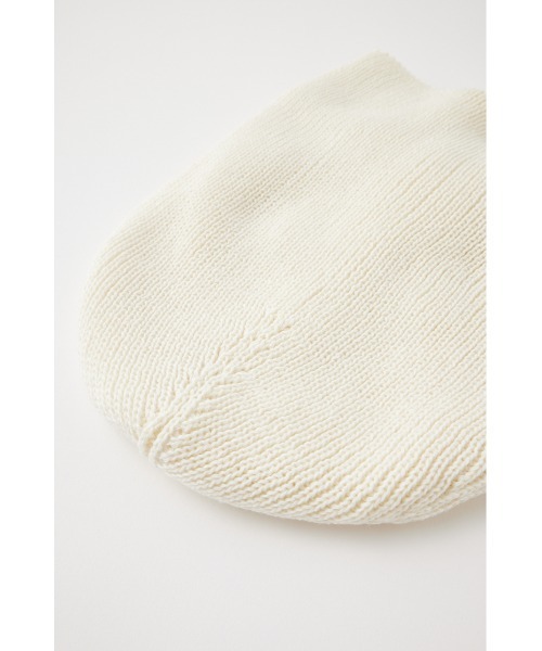 MOUSSY（マウジー）の「LOOSE KNIT ビーニー（ニットキャップ/ビーニー・レディース・アイボリー/ブルー/ブラック・FREE）」の18枚目の写真