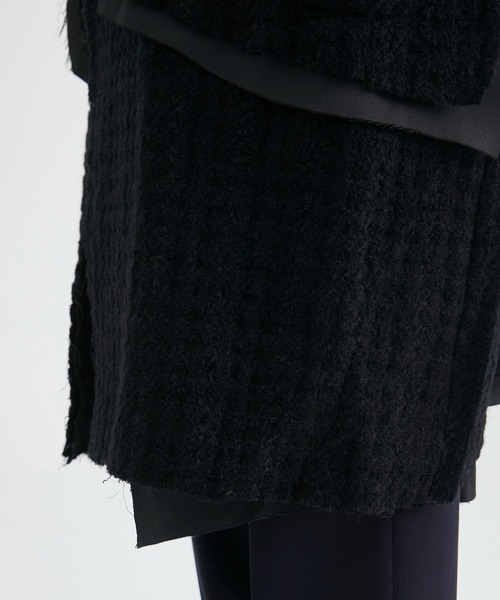 sulvam / サルバム】HOUNDSTOOTH OVER COAT/ハウンドトゥースオーバー