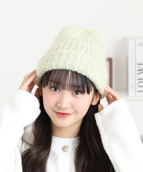 FUNALIVE（ファンアライブ）の「PAGE ONE バルキーニット帽（ニット