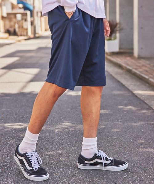 MAISON CLUB(メゾンクラブ)の「【MAISON CLUB】ワンポイント刺繍ドライハーフパンツ LESS IS MORE(その他パンツ・メンズ・ホワイト/ネイビー/ブラック/ダークグレー・M/XL/L)」の8枚目の写真