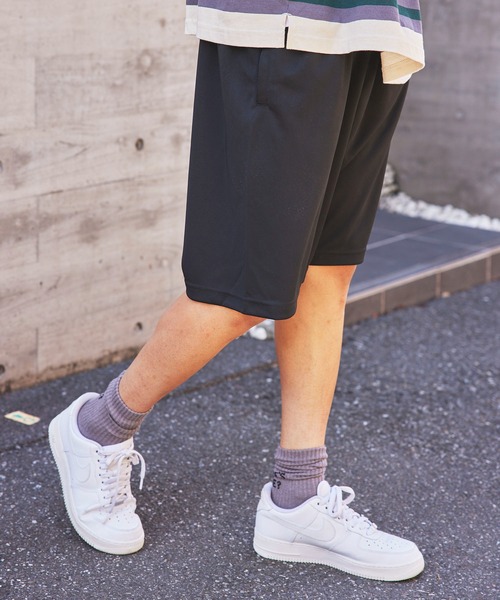 MAISON CLUB(メゾンクラブ)の「【MAISON CLUB】ワンポイント刺繍ドライハーフパンツ LESS IS MORE(その他パンツ・メンズ・ホワイト/ネイビー/ブラック/ダークグレー・M/XL/L)」の18枚目の写真
