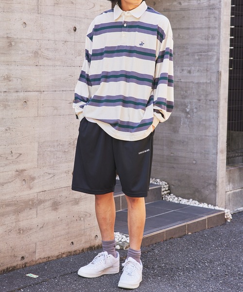 MAISON CLUB(メゾンクラブ)の「【MAISON CLUB】ワンポイント刺繍ドライハーフパンツ LESS IS MORE(その他パンツ・メンズ・ホワイト/ネイビー/ブラック/ダークグレー・M/XL/L)」の20枚目の写真