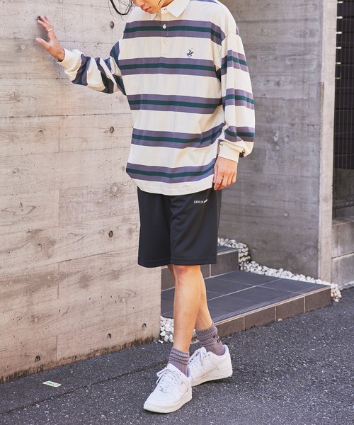 MAISON CLUB(メゾンクラブ)の「【MAISON CLUB】ワンポイント刺繍ドライハーフパンツ LESS IS MORE(その他パンツ・メンズ・ホワイト/ネイビー/ブラック/ダークグレー・M/XL/L)」の22枚目の写真