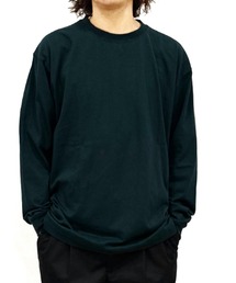 USコットン オーバーサイズロングスリーブTシャツ