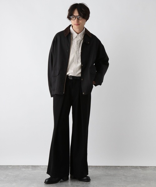 RAGEBLUE(レイジブルー)の「Super wide flare tack denim pants / スーパーワイドフレア/タックデニムパンツ(デニムパンツ・メンズ・ネイビー/ブラック・MEDIUM/LARGE)」の4枚目の写真