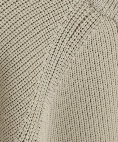 coen（コーエン）の「ポリウーリークルーネックルーズニット（ニット/セーター・メンズ・ベージュ/イエロー/ブラック/オリーブ・L/XL/M/S）」の22枚目の写真