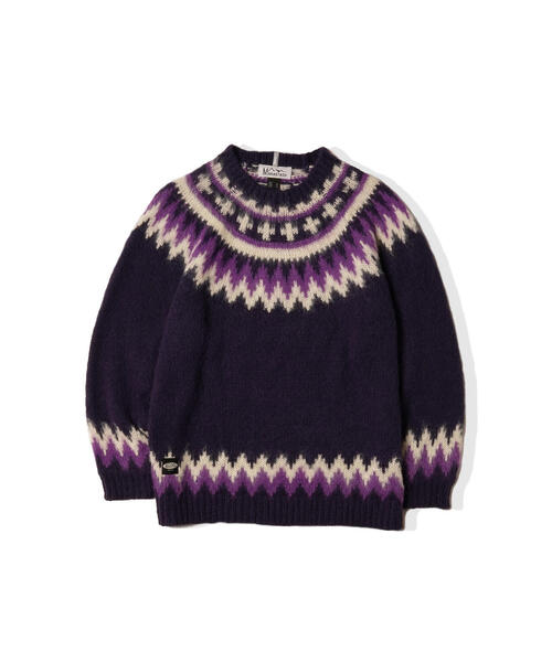 MANASTASH(マナスタッシュ)の「MANASTASH/マナスタッシュ/ABERDEEN SWEATER NORDIC(ニット/セーター・メンズ・ネイビー/ブラック/ブルー系その他3/ナチュラル・M/XL/2XL/L)」の11枚目の写真