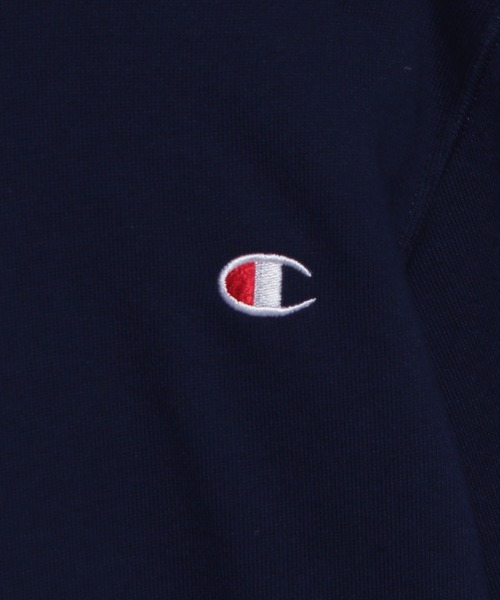 Champion（チャンピオン）の「【Champion】CK-Y101 HOODED SWEATSHIRT / チャンピオン ロゴ プルオーバー パーカー キッズ用（パーカー・キッズ・ブラック/グレー/ネイビー/オートミール・120cm/140cm/100cm/150cm/130cm/160cm）」の12枚目の写真