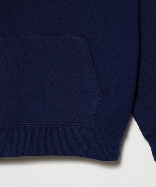 Champion（チャンピオン）の「【Champion】CK-Y101 HOODED SWEATSHIRT / チャンピオン ロゴ プルオーバー パーカー キッズ用（パーカー・キッズ・ブラック/グレー/ネイビー/オートミール・120cm/140cm/100cm/150cm/130cm/160cm）」の18枚目の写真