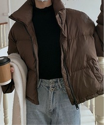 BLANC FICELLE（ブランフィセル）の「中綿　ジャケット（ダウンジャケット/コート）」