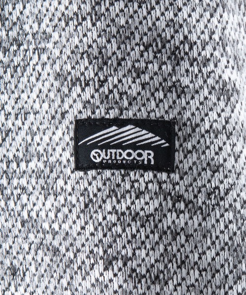 OUTDOOR PRODUCTS（アウトドアプロダクツ）の「【OUTDOOR PRODUCTS/アウトドアプロダクツ】ニットフリース ZIPパーカー（パーカー・メンズ・グレー/ブラック・MEDIUM/LARGE/X-LARGE）」の20枚目の写真