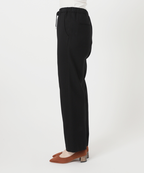 ベーセーストック B.C STOCK 裏起毛ストレートパンツ （ブラック