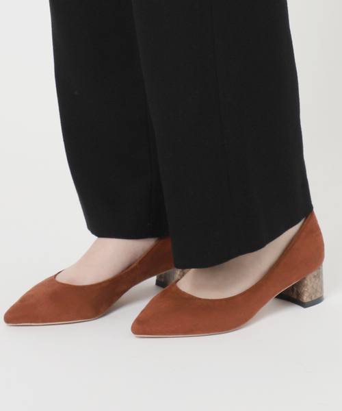 B.C STOCK（ベーセーストック）の「裏起毛ストレートパンツ（スラックス・レディース・ブラック/ブラック系その他/ホワイト・FREE）」の12枚目の写真