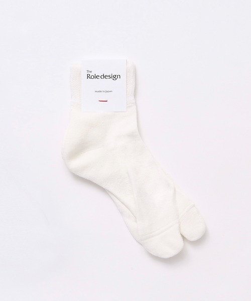 The Role design(ザロールデザイン)の「【 The Role design / ザ・ロールデザイン 】 SHORT RIB SOCKS MENS / ショートリブソックス メンズ(ソックス/靴下・メンズ・ホワイト/ブラック/ライトイエロー/ブルー・FREE)」の10枚目の写真