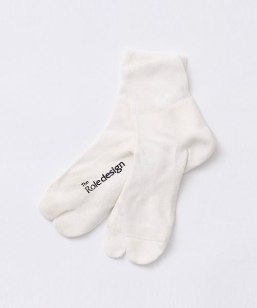 The Role design(ザロールデザイン)の「【 The Role design / ザ・ロールデザイン 】 SHORT RIB SOCKS MENS / ショートリブソックス メンズ(ソックス/靴下・メンズ・ホワイト/ブラック/ライトイエロー/ブルー・FREE)」の15枚目の写真