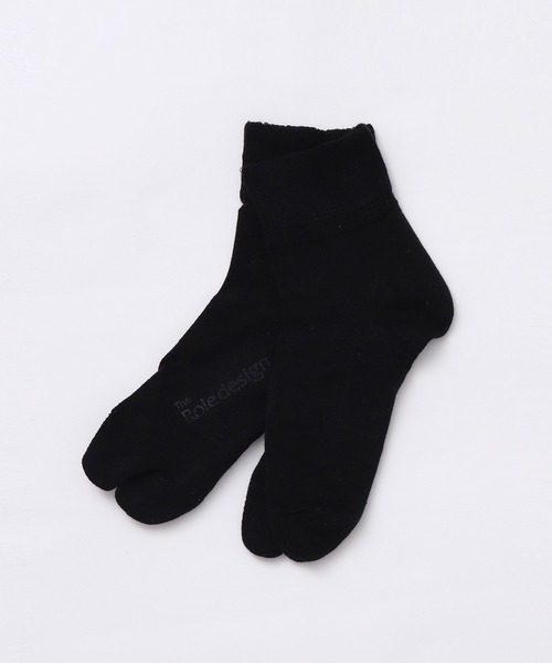 The Role design(ザロールデザイン)の「【 The Role design / ザ・ロールデザイン 】 SHORT RIB SOCKS MENS / ショートリブソックス メンズ(ソックス/靴下・メンズ・ホワイト/ブラック/ライトイエロー/ブルー・FREE)」の16枚目の写真