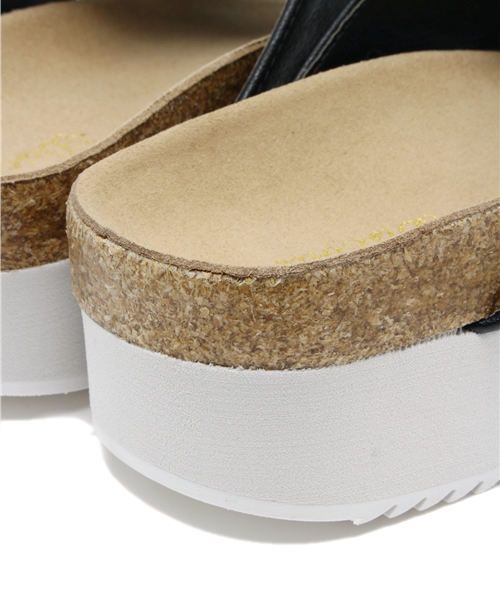 DISCOAT（ディスコート）の「【Discoat】クロス厚底サンダル（サンダル・レディース・ホワイト/ブラック/シルバー・MEDIUM/LARGE）」の11枚目の写真