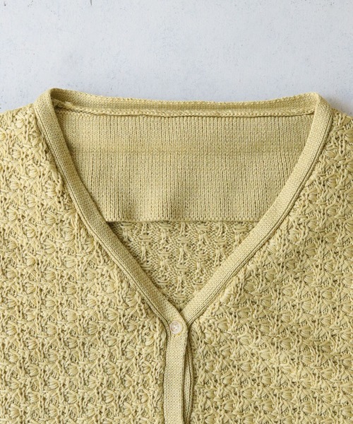 CLEIO（クレイオ）の「【CLEIO】2WAYビッグカラーカーディガン（カーディガン/ボレロ・レディース・オリーブ/ベージュ/アイボリー・FREE）」の8枚目の写真