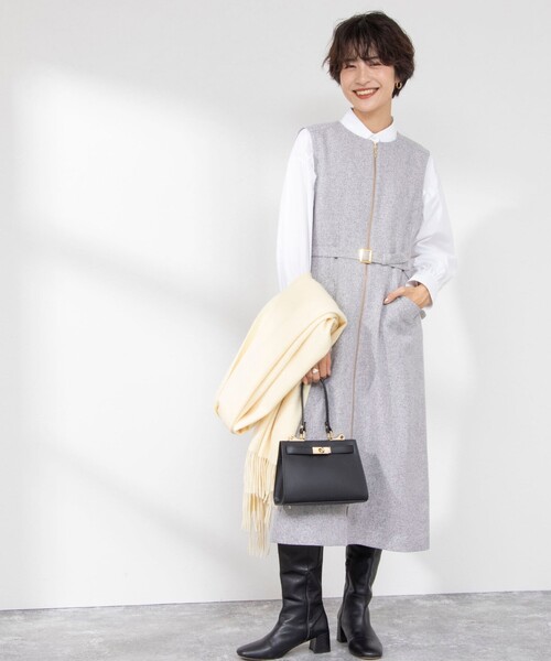 NOLLEY’S(ノーリーズ)の「パールボタンシャツ(シャツ/ブラウス・レディース・ホワイト/レッド系その他3/ブルー系その他3・38/36)」の12枚目の写真