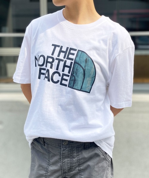 【セール】【THE NORTH FACE】ノースフェイス Short Sleeve Half Dome Tee ロゴTシャツ NF0A4M4P（Tシャツ/カットソー）｜THE NORTH FACE（ザノースフェイス）