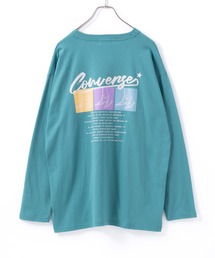 CONVERSE コンバース ロゴ バックプリント ロングスリーブTシャツ