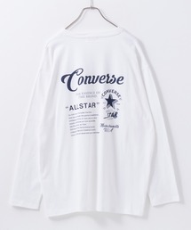 CONVERSE コンバース ロゴ バックプリント ロングスリーブTシャツ