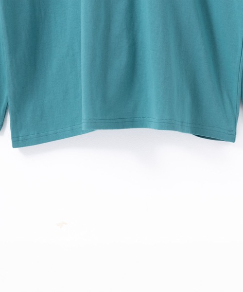 CONVERSE（コンバース）の「CONVERSE コンバース ロゴ バックプリント ロングスリーブTシャツ（Tシャツ/カットソー・レディース・グリーン系その他/ホワイト/チャコールグレー/アッシュグレー・M/L）」の8枚目の写真
